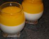 Panna cotta aux spéculoos et son coulis de mangue