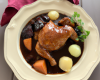 Coq au vin façon Bourguignonne