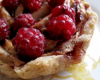 Tartelette pommes et framboises