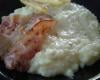 Risotto aux asperges et lard croustillant