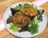 Galettes de quinoa carottes et poireaux au curcuma