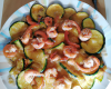 Sauté de gambas délice courgette