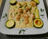 Courgette poulet crème