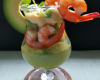 Cocktail avocats et crevettes