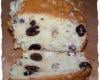 Cake aux noix, roquefort et olives