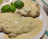 Escalope sauce moutarde