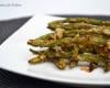 Haricots verts grillés au parmesan