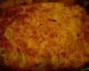 Gratin de flan de courgettes