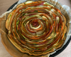 Tarte spirale aux légumes