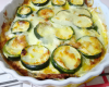 Gratin de courgettes aux œufs 