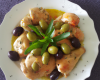 Poulet aux olives classique