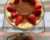 Tiramisu gourmand aux fraises et pointe de rhum