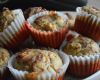 Muffins aux tomates séchées et fromage de chèvre