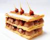 Mille-feuilles chocolat-safran