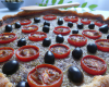 Tarte tomates-olives noires