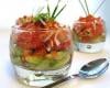 Avocat au crabe en verrine