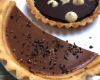 Tarte légère au chocolat pralinoise et chocolat noir