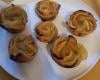 Tartelettes aux pommes en forme de roses