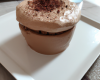 Soufflé au chocolat et à la mousse de Halva