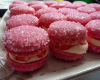 Macarons gariguette basillic