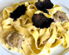 Tagliatelles de la mer à l'huile de truffes