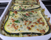 Gratin de courgettes à la brandade