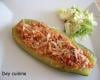 Courgettes farcies aux blancs de poulet