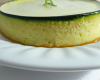 Flan sucré à la courgette