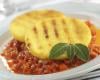 Galettes de polenta et compotée de légumes parfumée