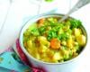 Korma de légumes, pois chiches et noix de cajou