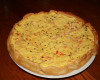 Quiche au surimi et aux herbes 