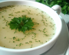 Soupe parfumée aux herbes