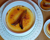 Crème brûlée aux poires