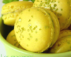 Macarons citron/basilic