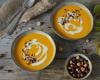 Velouté de butternut au curry et noisettes