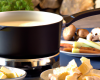 Régal forestier à la fondue de roquefort