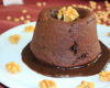 Moelleux extra fondant au chocolat et noix de cajoux