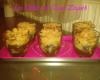 Verrine de poire chocolat crumble