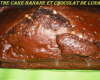 Cake banane et chocolat