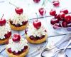 Tartelettes aux cerises de nos régions et crème de Mascarpone