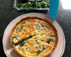 Quiche au saumon et aux épinards