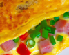 Omelette en surprise Montmorency