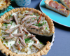 Tarte au thon et crevettes