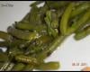 Haricots verts cuits au court bouillon aux algues