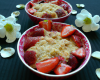 Crumble fraises