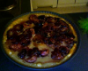 Tarte aux figues et son nappage de confiture de groseille