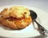 Scones la confiture d'abricots