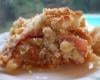 Crumble de potiron enrichi au bacon