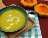 Velouté de courge verte