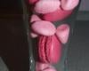 Macarons originaux fraise tagada